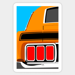 Orange Twist Sticker